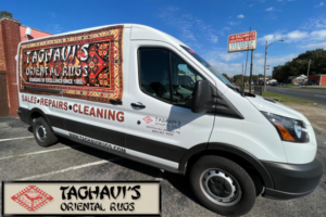 Taghavis Oriental Rugs Service Van